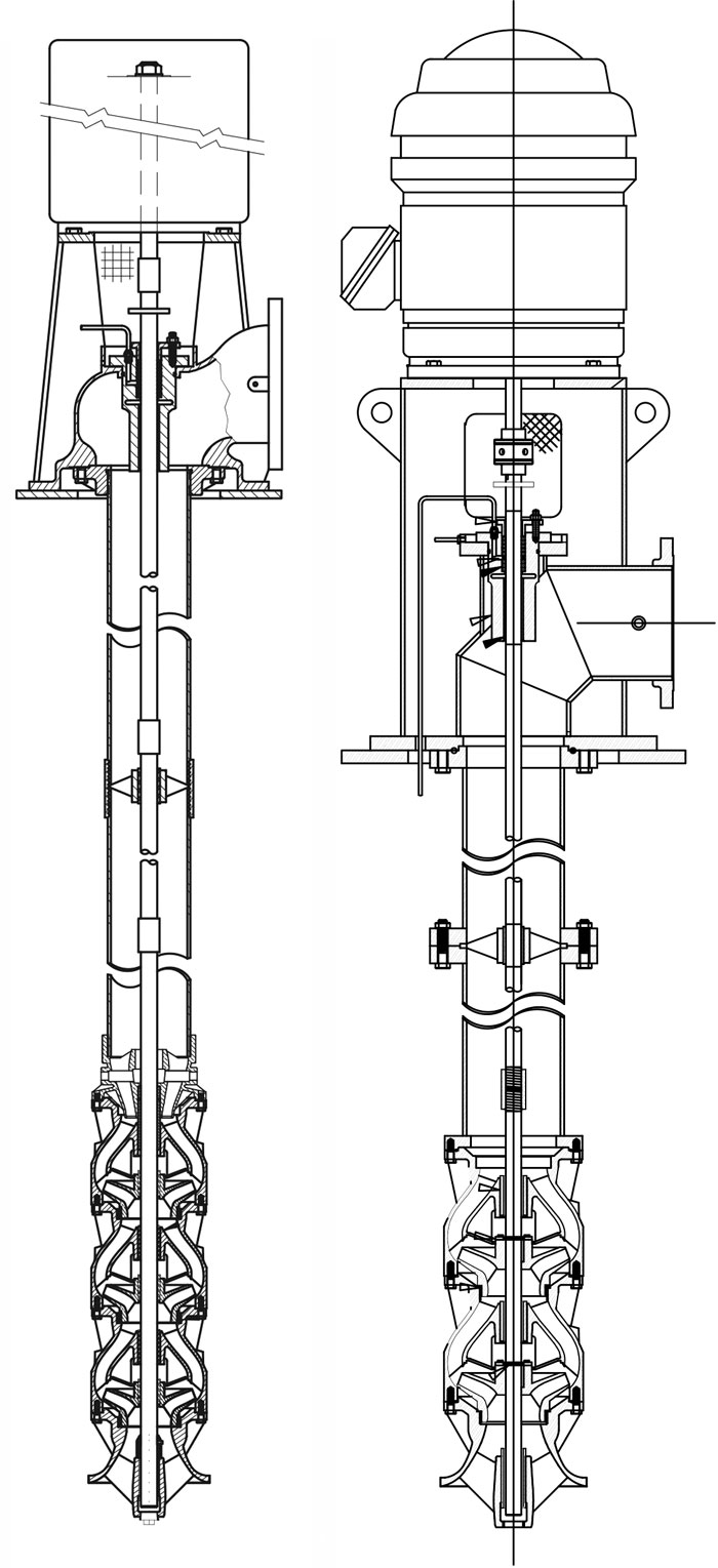 vertical turbine pumps