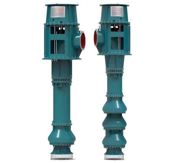 Vertical long shaft turbine pump