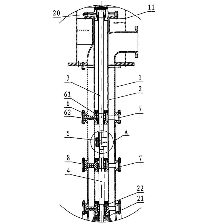 A connection and fixing device for a suspended semi submersible vertical turbine pump.jpg