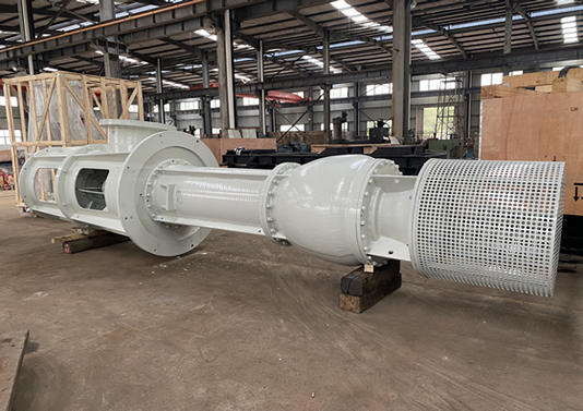 The Single casing suspended vertical turbine pump