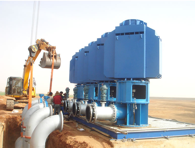 <b>African Power Station Project Semi-submersible vertical turbine pump</b>