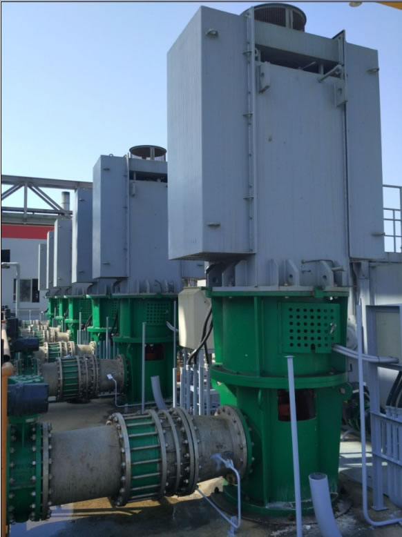 <b>Auxiliary circulating water pump of Venezuela power plant</b>