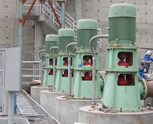 <b>Vertical turbine pump of Xinyang Iron and Steel Project</b>