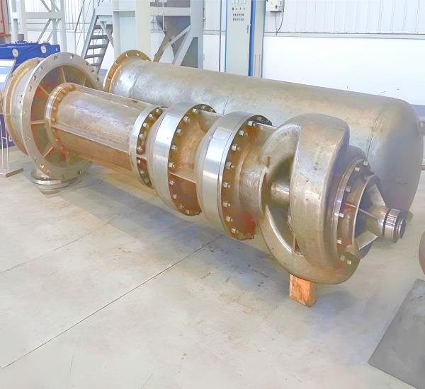 <b>Vertical wear-resistant barrel-type turbine pump</b>