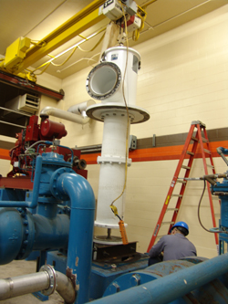 vertical turbine pumps Install