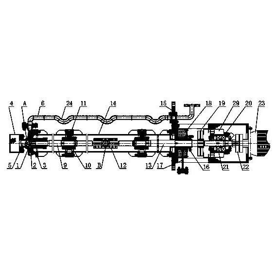 A high-temperature vertical Suspended semi submersible sump pump