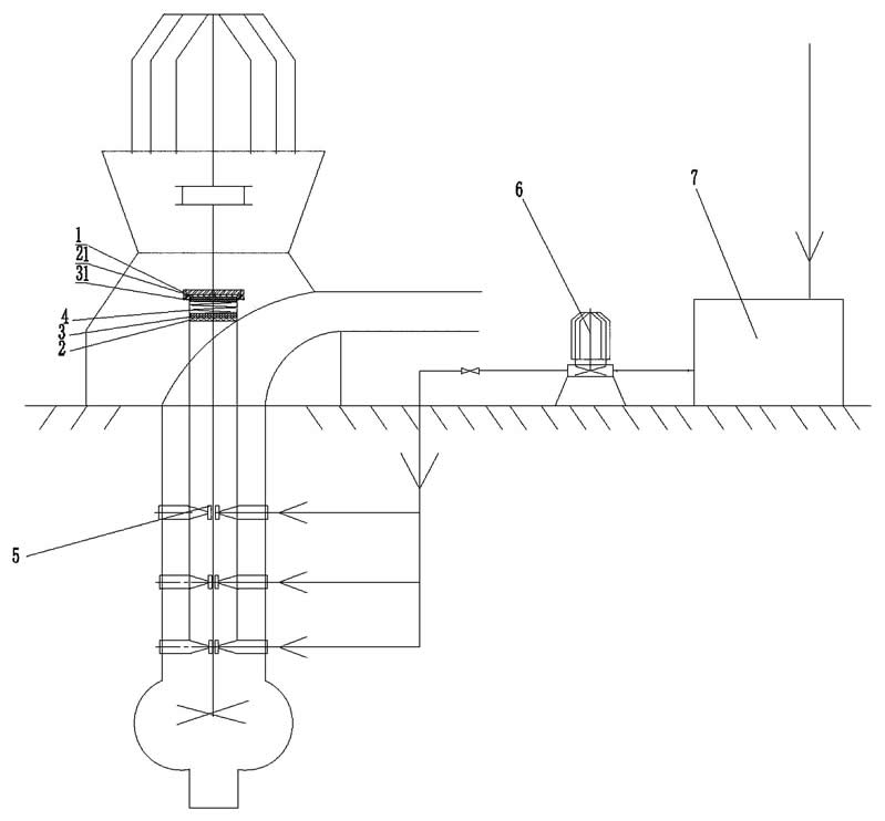 Improved suspended semi submersible vertical turbine pump