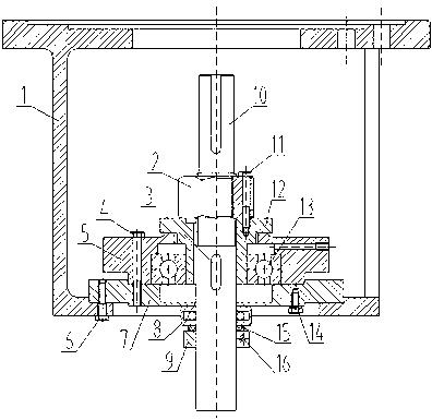 Positioning mechanism for vertical suspended semi submersible vertical turbine pump