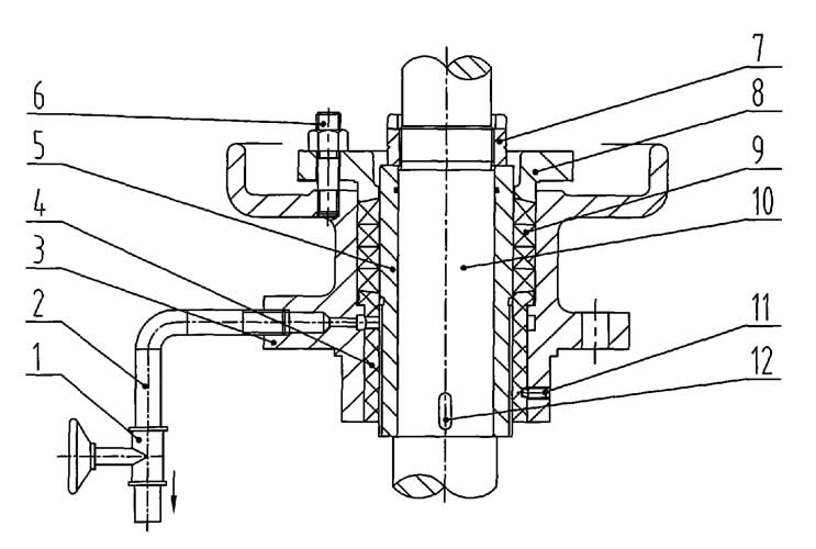 Sealing device for high-pressure vertical suspended semi submersible vertical turbine pump.jpg