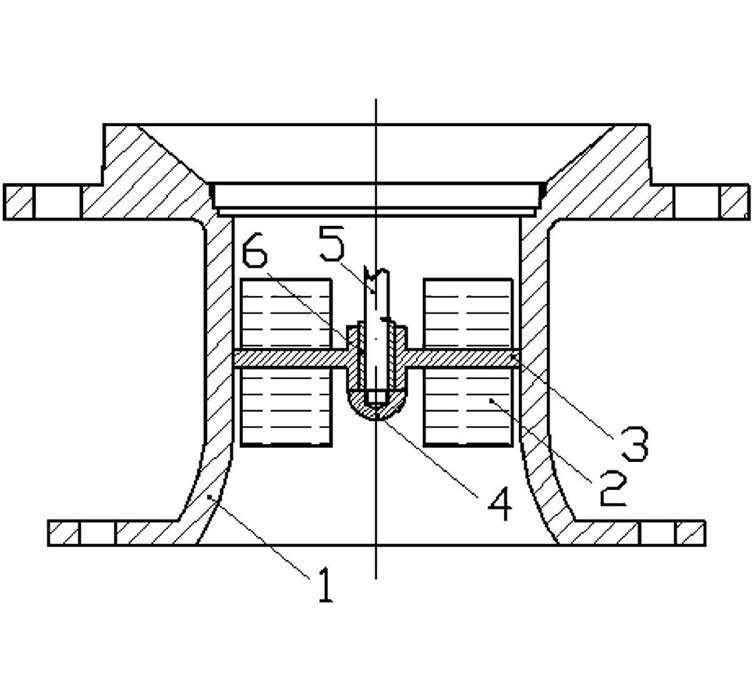 Suspended semi submersible vertical turbine pump inlet vibration reduction and vortex prevention device.jpg