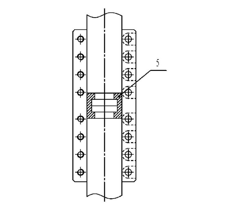 The shaft connection structure of a vertical suspended semi submersible vertical turbine pump