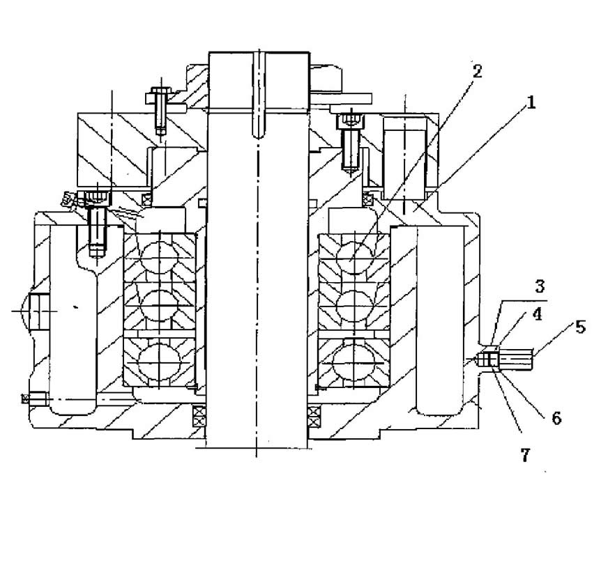 Vertical suspended semi submersible vertical turbine pump bearing device capable of monitoring bearing vibration.jpg