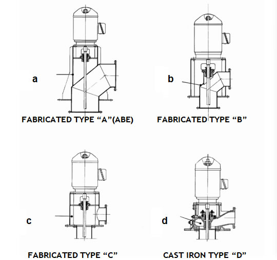 Discharge Heads of The vertical mixed flow pumps.jpg